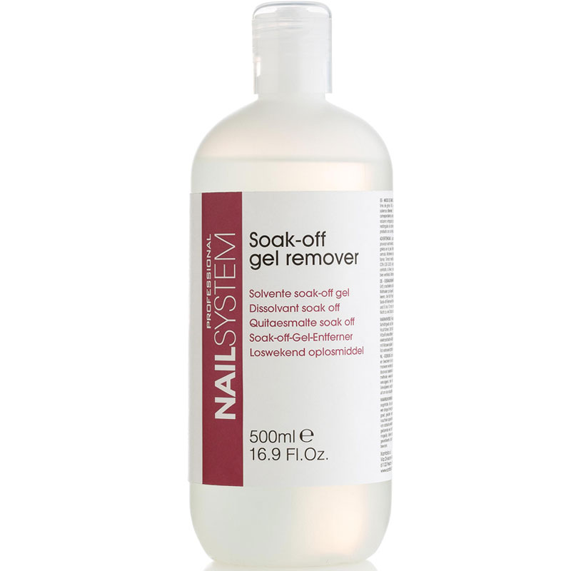 Dissolvant vernis gel soak off 500ml